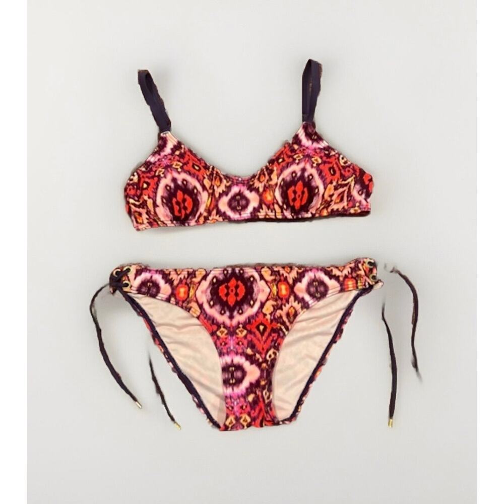Victorias Secret Printed 2pc Bikini Swimsuit Size S